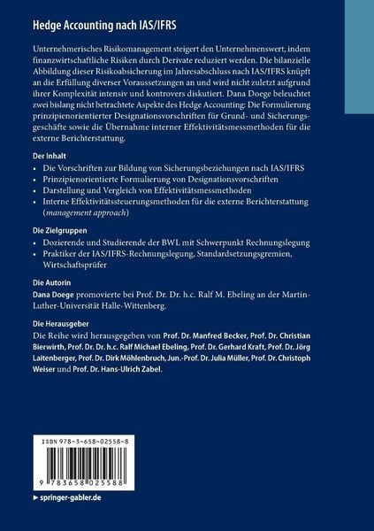 Produktbild: Hedge Accounting nach IAS/IFRS