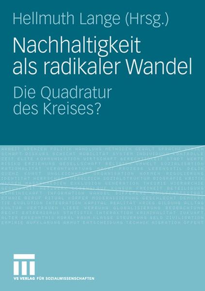 Produktbild: Nachhaltigkeit als radikaler Wandel