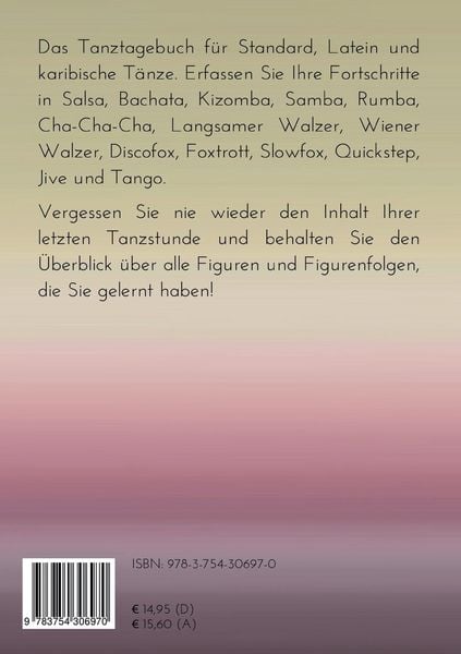 Produktbild: Mein Tanztagebuch