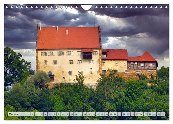 Produktbild: Schlossromantik (Wandkalender 2026 DIN A4 quer), CALVENDO Monatskalender