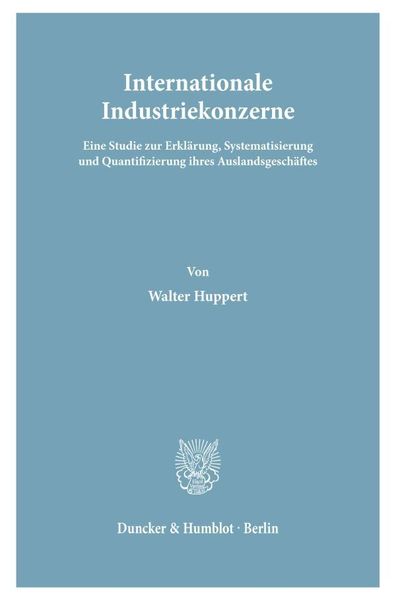 Produktbild: Internationale Industriekonzerne.