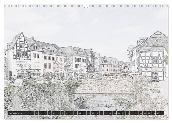 Produktbild: MAL-TOUR Deutschland (Wandkalender 2026 DIN A3 quer), CALVENDO Monatskalender