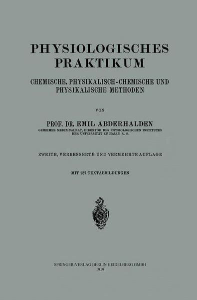Produktbild: Physiologisches Praktikum