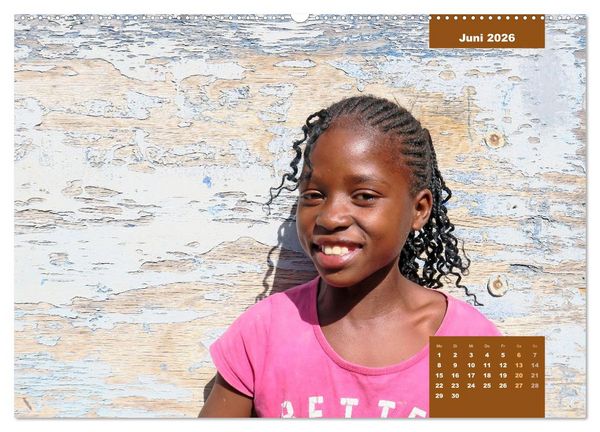 Produktbild: Kinderportr&auml;ts aus Afrika (Wandkalender 2026 DIN A2 quer), CALVENDO Monatskalender