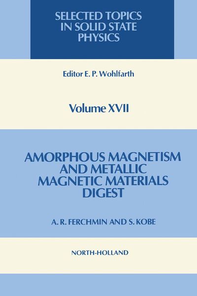 Produktbild: Amorphous Magnetism and Metallic Magnetic Materials - Digest