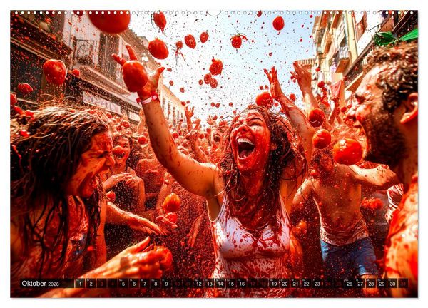 Produktbild: Festival der Kulturen (Wandkalender 2026 DIN A2 quer), CALVENDO Monatskalender