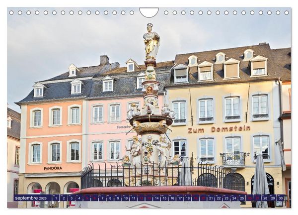 Produktbild: TR&Egrave;VES VILLE ROMAINE (Calendrier mural 2026 DIN A4 vertical), CALVENDO calendrier mensuel