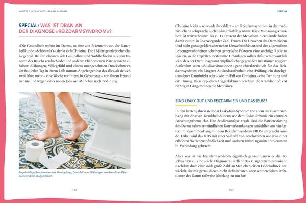 Produktbild: Das hilft bei Leaky Gut - Wie ein durchlässiger Darm uns krank macht und was wir dagegen tun können. Alles über Reizdarm & Co.