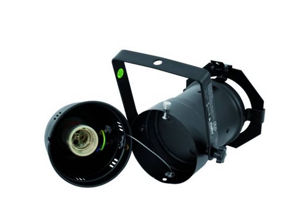 Produktbild: Eurolite PAR-30 Spot Halogen-PAR-Scheinwerfer Schwarz