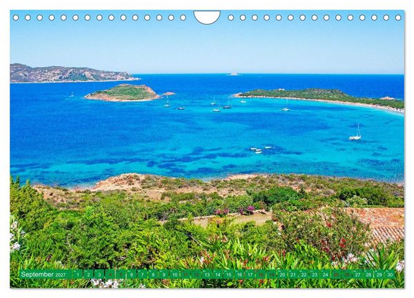 Produktbild: Sardinien Insel mit Meerblick (Wandkalender 2027 DIN A4 quer), CALVENDO Monatskalender