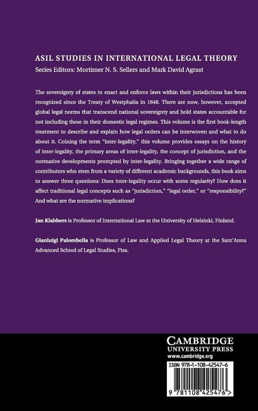 Produktbild: The Challenge of Inter-Legality