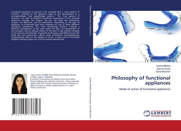 Produktbild: Philosophy of functional appliances