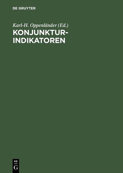 Produktbild: Konjunkturindikatoren