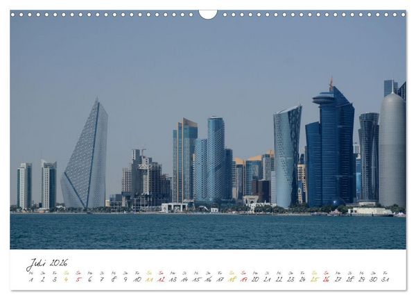 Produktbild: Doha, die arabische Welt im Aufbruch (Wandkalender 2026 DIN A3 quer), CALVENDO Monatskalender