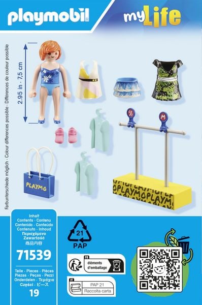 Produktbild: PLAYMOBIL 71539 Kleidershopping