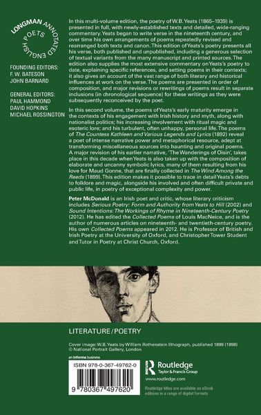 Produktbild: The Poems of W. B. Yeats
