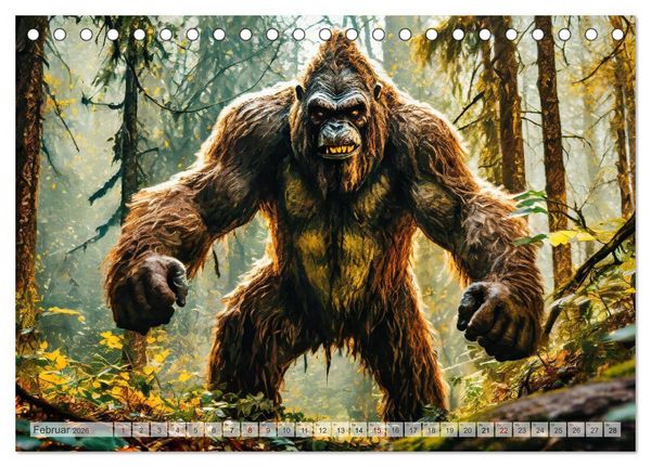 Produktbild: Dunkle Mysterien (Tischkalender 2026 DIN A5 quer), CALVENDO Monatskalender