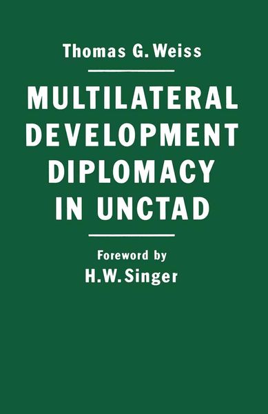 Produktbild: Multilateral Development Diplomacy in Unctad