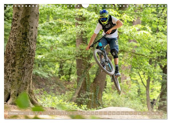 Produktbild: Mountainbike: &Uuml;ber Stock und Stein (Wandkalender 2026 DIN A3 quer), CALVENDO Monatskalender