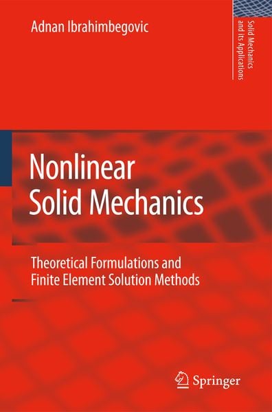 Produktbild: Nonlinear Solid Mechanics