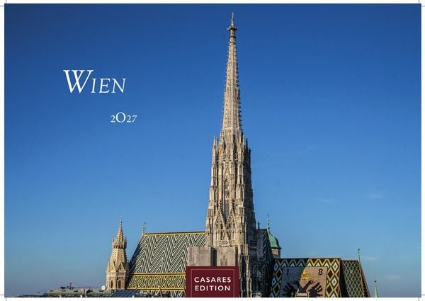 Produktbild: Wien Kalender 2027 &ndash; Wandkalender | Fotokalender | &Ouml;sterreich Kalender | Alpenl&auml;nder 50x35cm Grosses Format - Beeindruckende Bilder von Wien&rsquo;s sch&ouml;nsten Sehensw&uuml;rdigkeiten