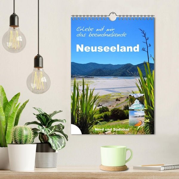 Produktbild: Erleben Sie mit mir das beeindruckende Neuseeland (Wandkalender 2026 DIN A4 hoch), CALVENDO Monatskalender
