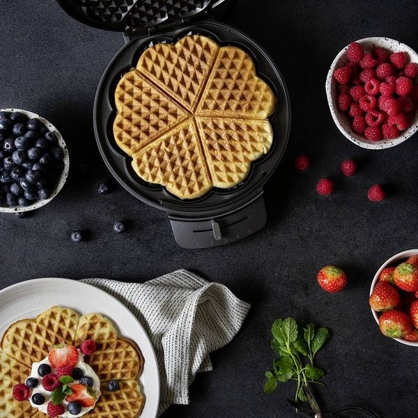 Produktbild: Princess 132380 Waffeleisen Grau (metallic)