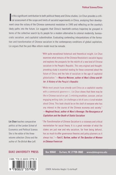 Produktbild: The Transformation of Chinese Socialism