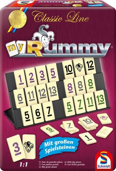 Schmidt MyRummy Legespiel nach Rommé-Art
