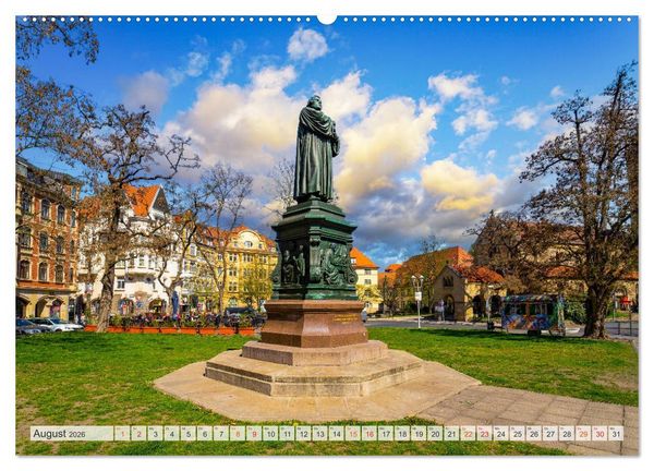 Produktbild: Eisenach Impressionen (Wandkalender 2026 DIN A2 quer), CALVENDO Monatskalender
