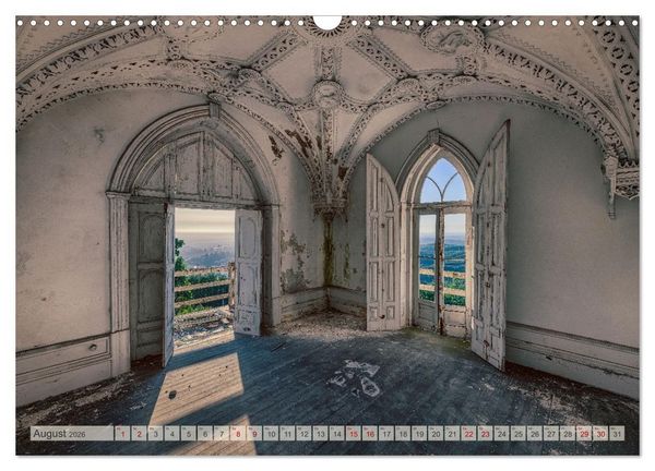 Produktbild: Lost Places - vergessene Sch&auml;tze (Wandkalender 2026 DIN A3 quer), CALVENDO Monatskalender