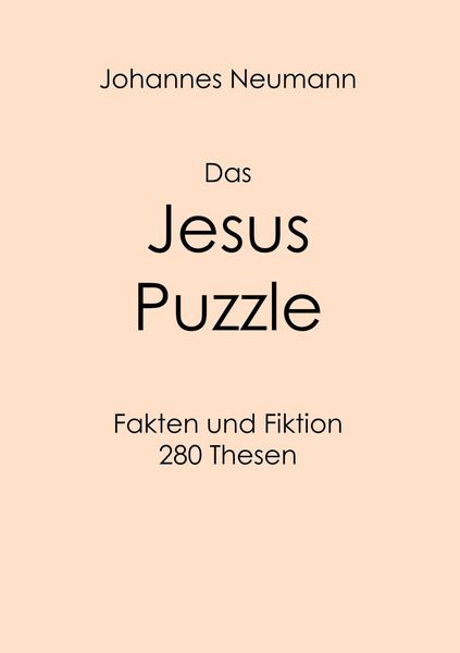 Produktbild: Das Jesus Puzzle
