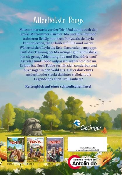 Produktbild: Die Ponys von Lillasund 4. Das Mittsommer-Turnier