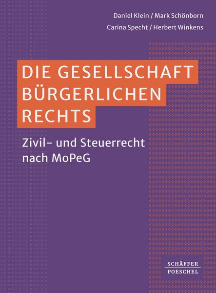 Produktbild: Die Gesellschaft b&uuml;rgerlichen Rechts