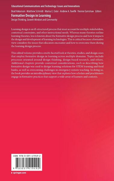 Produktbild: Formative Design in Learning