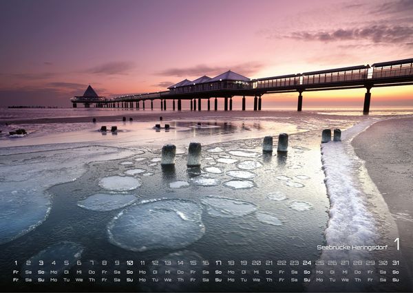 Produktbild: Ostsee - Zwischen D&uuml;nen und Horizont &ndash; Die Ostsee erleben - 2027 - Kalender DIN A3