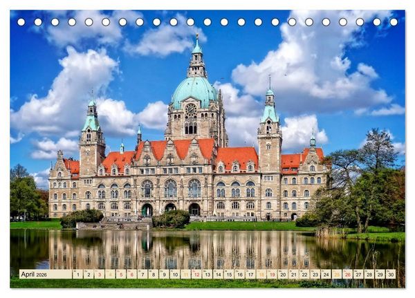 Produktbild: Reise durch Deutschland - Niedersachsen (Tischkalender 2026 DIN A5 quer), CALVENDO Monatskalender