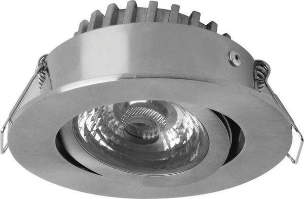 Produktbild: Megaman Rico LED-Bad-Einbauleuchte LED LED fest eingebaut 6.5 W IP44 Edelstahl (geb&uuml;rstet)