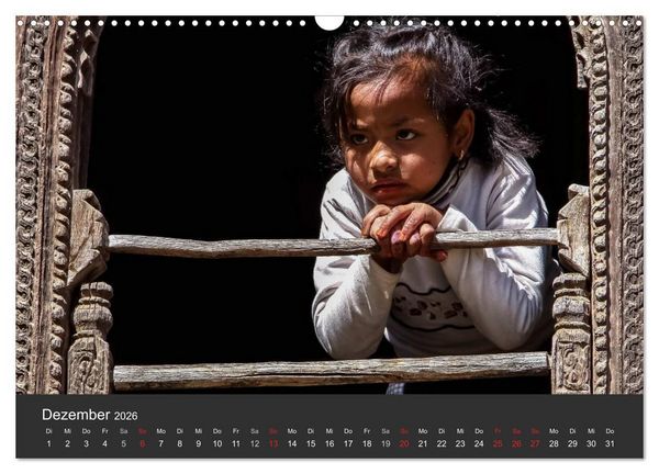 Produktbild: Nepal 2026 - Dem Himmel so nah (Wandkalender 2026 DIN A3 quer), CALVENDO Monatskalender