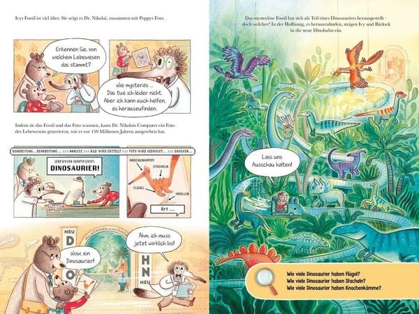 Produktbild: Ivy und B&auml;rlock Holmes. Fall 2: Das Dinosaurier-Geheimnis
