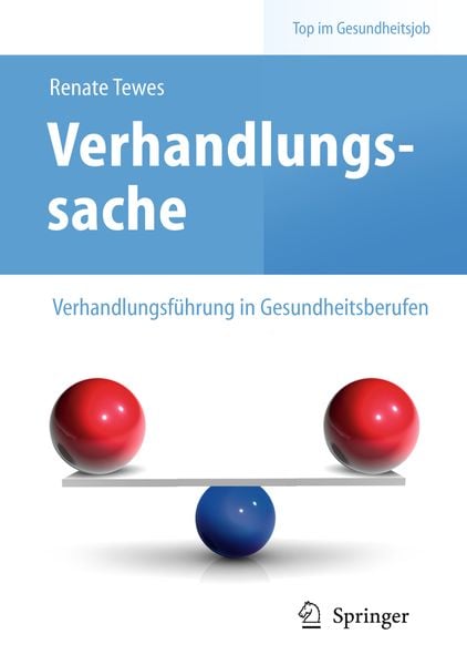 Produktbild: Verhandlungssache &ndash; Verhandlungsf&uuml;hrung in Gesundheitsberufen