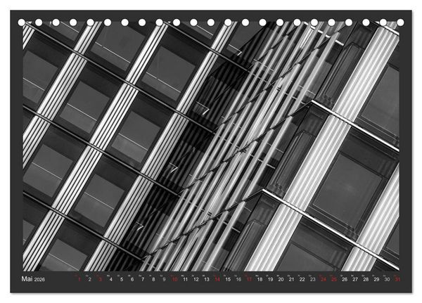 Produktbild: Architektur - Fassaden im Detail 2026 (Tischkalender 2026 DIN A5 quer), CALVENDO Monatskalender