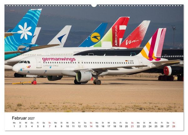 Produktbild: GROUNDED (hochwertiger Premium Wandkalender 2027 DIN A2 quer), Kunstdruck in Hochglanz