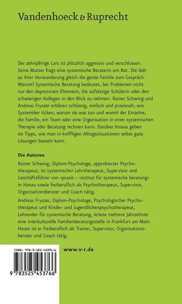 Produktbild: Systemische Beratung und Familientherapie &ndash; kurz, b&uuml;ndig, alltagstauglich