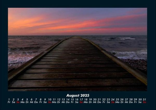 Produktbild: Sonnenuntergang 2025 Fotokalender DIN A4