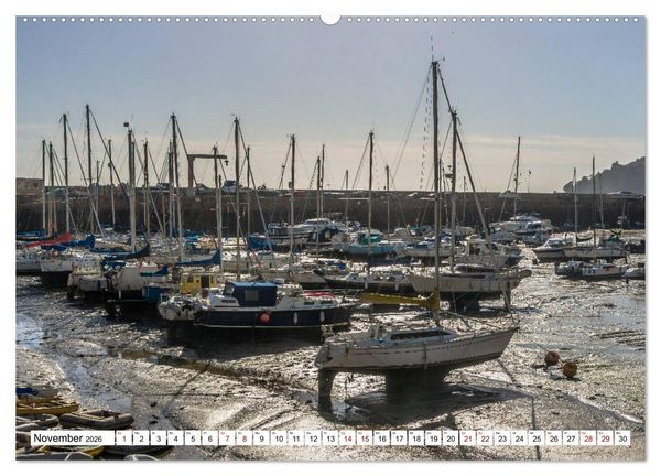 Produktbild: Jersey - Die Insel im &Auml;rmelkanal (hochwertiger Premium Wandkalender 2026 DIN A2 quer), Kunstdruck in Hochglanz