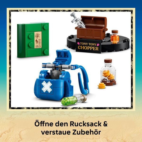 Produktbild: LEGO ONE PIECE 75643 Tony Tony Chopper, Spielzeug ab 9 mit Figur