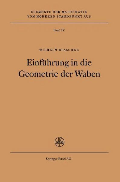 Produktbild: Einf&uuml;hrung in die Geometrie der Waben