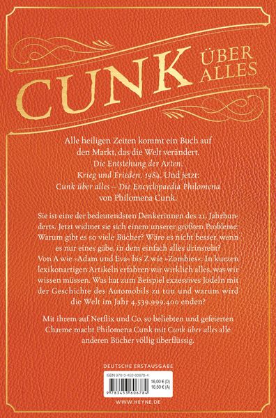 Produktbild: Cunk &uuml;ber alles &ndash; Die Encyclopaedia Philomena