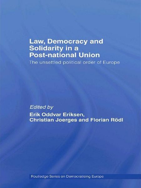 Produktbild: Law, Democracy and Solidarity in a Post-national Union